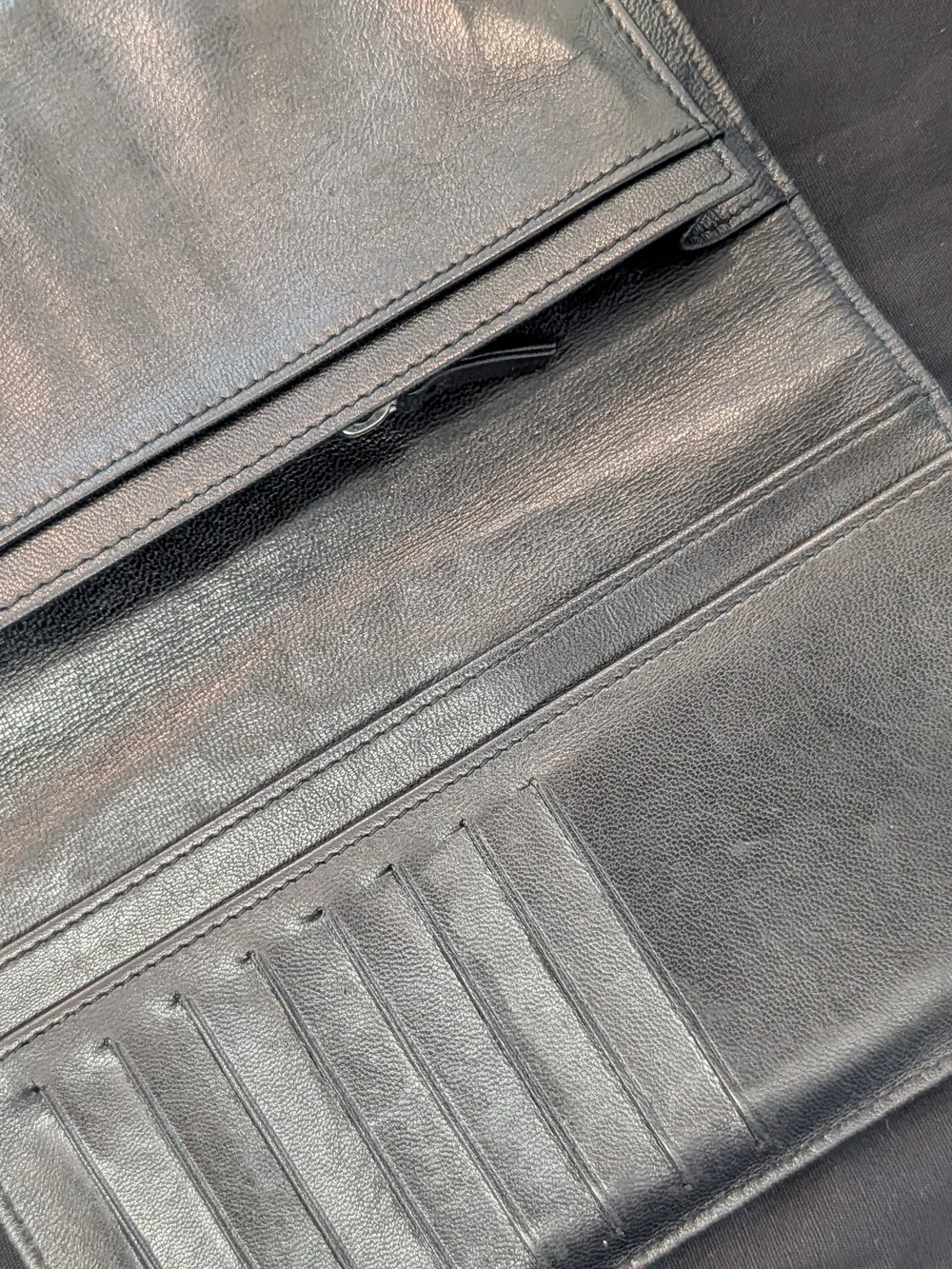 Chanel Vintage Quilted Leather Wallet